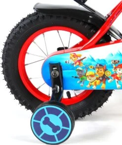 Volare Paw Patrol Kinderfiets - Jongens - 12 Inch - Rood/Blauw -Fietsenreeksen Winkel 1007x1200