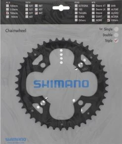 Kettingblad 44T Shimano Deore FC-M480 - Zwart -Fietsenreeksen Winkel 1015x1200 2