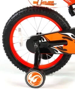 Volare Motorbike Kinderfiets - Jongens - 16 Inch - Oranje - 95% Afgemonteerd -Fietsenreeksen Winkel 1022x1200 2