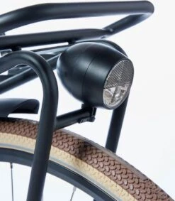 Cortina U4 - Stadsfiets - D50 - Jet Black Matt - R3 -Fietsenreeksen Winkel 1046x1200