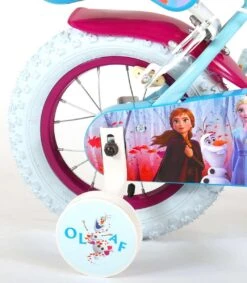 Volare Disney Frozen 2 Kinderfiets - Meisjes - 12 Inch - Blauw/Paars - Twee Handremmen -Fietsenreeksen Winkel 1047x1200 3