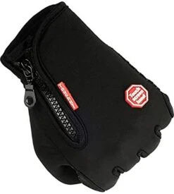 Fietshandschoenen Winter - Handschoenen - Sport Handschoenen Met Rits - Touchscreen Telefoon - Anti Slip Gloves - Heren / Dames - Maat XL - Zwart - Sinterklaas Cadeau - Kerst Cadeautje - Black Friday 2022 Deals -Fietsenreeksen Winkel 1076x1200 2