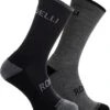 Rogelli Wintersok Merino Wool 2-pack - Grijs & Zwart - Maat 40-43 -Fietsenreeksen Winkel 1080x1200 9