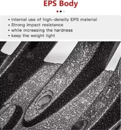 Zacro Fietshelm - Met Bril En Waarschuwingslampje - Nacht Veiligheidshelmen Fietshelm - Verstelbaar - Voor Volwassenen, MTB, Stadsfietsen - Rood En Zwart -Fietsenreeksen Winkel 1113x1200 6