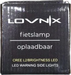 Lovnix - Oplaadbare Fietslamp LED Verlichting Set - USB Oplaadbaar - Fietslicht Met LED Lamp - Voor- En- Achter Licht - Regenbestendig - Geschikt Voor Mountainbike Fietsen Wandelen Speleologie -Fietsenreeksen Winkel 1128x1200 2