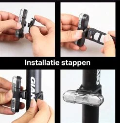 Transnect® – Fietsverlichting LED Set - Fietslampjes Voor En Achter Licht - 4 Lichtstanden – USB Oplaadbaar - Draagbaar – Waterdicht -Fietsenreeksen Winkel 1176x1200 1