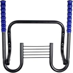 Merkloos Decopatent® Fiets Ophangsysteem Voor 2 Fietsen - Fietsenrek - Legplank Voor Helm - Fietshaak - Muurbeugel Fiets - Wandmontage -Fietsenreeksen Winkel 1198x1200 8