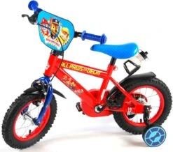 Volare Paw Patrol Kinderfiets - Jongens - 12 Inch - Rood/Blauw -Fietsenreeksen Winkel 1200x1057 2
