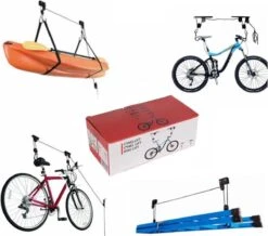Merkloos Decopatent® Fietslift Ophangsysteem - Ophangen Fiets Aan Plafond - Fietstakel - Fietshaak - Dubbele Fietsophangsysteem Met Katrol 9 Merkloos Decopatent® Fietslift Ophangsysteem - Ophangen Fiets Aan Plafond - Fietstakel - Fietshaak - Dubbele Fietsophangsysteem Met Katrol -Fietsenreeksen Winkel 1200x1057 5