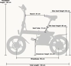 Windgoo B-20 Elektrische Vouwfiets - Snelheid 25 Km/h - 15-20 Km Bereik - Schijfremmen -Fietsenreeksen Winkel 1200x1111 2