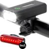 BikePro LED Fietsverlichting Set - Voorlicht En Achterlicht - USB Oplaadbaar - Fietslamp - Koplamp Fiets - Fietslampjes - Fietslichten -Fietsenreeksen Winkel 1200x1111 5