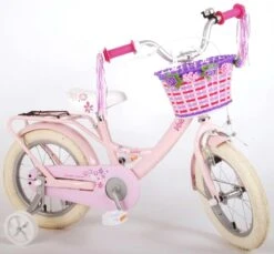 Volare Ashley Kinderfiets - Meisjes - 14 Inch - Roze - 95% Afgemonteerd -Fietsenreeksen Winkel 1200x1112
