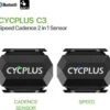 Cycplus C3 Cadanssensor En Snelheidssensor In 1 - Garmin - Wahoo - Zwift - Tacx - Bryton - Cadansmeter - Snelheidsmeter -Fietsenreeksen Winkel 1200x1118