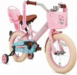 Supersuper Little Miss - Kinderfiets - Meisjesfiets - 14 Inch - Roze 21 Supersuper Little Miss - Kinderfiets - Meisjesfiets - 14 Inch - Roze -Fietsenreeksen Winkel 1200x1175