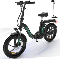 HITWAY E-bike Elektrische Fiets 20" Vouwfiets Met Dikke Banden, 250W/36V/11,2Ah Accu, 35-90 Km, Offroad-mountainbike Met Shimano 7 Versnellingen, CityBike Voor Heren En Dames -Fietsenreeksen Winkel 1200x1178 1