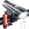 LED Fietsverlichting Set – Oplaadbaar Via USB - Voorlicht En Achterlicht - Waterbestendig - Complete Fietslamp Set -Fietsenreeksen Winkel 1200x1179 5