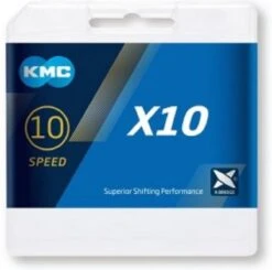 KMC X10 Grijs Fietsketting -Fietsenreeksen Winkel 1200x1188 4