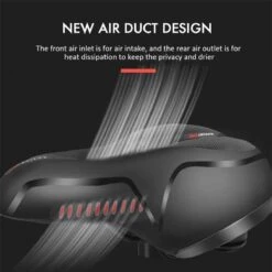 Fietszadel Ergosaddle Luxe; Ergonomisch En Universeel! Breed Zadel Voor De Fiets Met Veerbescherming -Fietsenreeksen Winkel 1200x1198 10