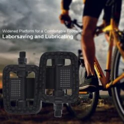 Fietspedalen - Anti Slip - Trappers Voor Fiets Met Reflector - 1.4 Mm Schroefdraad Zwart -Fietsenreeksen Winkel 1200x1200 1118