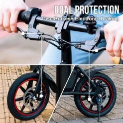 Windgoo B20 V3 - Elektrische Vouwfiets - E Bike - 250W 7.8Ah Batterij - APP IOS Android - 14 Inch - 25 KM/H - Zwart -Fietsenreeksen Winkel 1200x1200 131