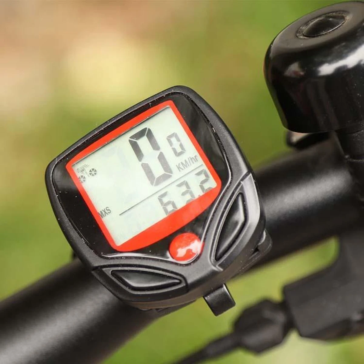 Merkloos Fiets Computer Met LCD Kilometerstand Snelheidsmeter 3 Merkloos Fiets Computer Met LCD Kilometerstand Snelheidsmeter