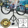Merkloos Decopatent® Sterke Montagestandaard Fiets - 360° Draaibaar - Verstelbaar + Gereedschapsbakje - Fiets Montage Reparatie Standaard -Fietsenreeksen Winkel 1200x1200 347