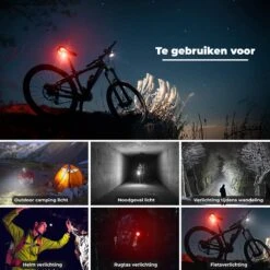 PRO LED 2022 Fietsverlichting Set - Racefiets Verlichting - Voorlicht En Achterlicht - Fietsaccessoires - USB Oplaadbaar - IP65 Waterdicht -Fietsenreeksen Winkel 1200x1200 558