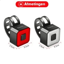 Esioh® Oplaadbare Fietslamp Led Set Wit En Rood – Oplaadbare Fietsverlichting USB – Fietslampjes Voorlicht En Achterlicht -Fietsenreeksen Winkel 1200x1200 601