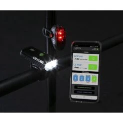 Lezyne Connect Smart 1000XL / KTV Smart Pair Verlichtingsset - 1000 Lumen - Zwart -Fietsenreeksen Winkel 1200x1200 622