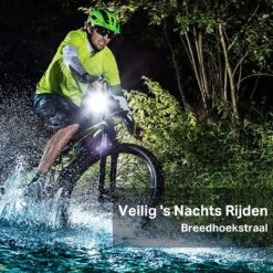 Transnect® – Fietsverlichting LED Set - Fietslampjes Voor En Achter Licht - 4 Lichtstanden – USB Oplaadbaar - Draagbaar – Waterdicht -Fietsenreeksen Winkel 1200x1200 650