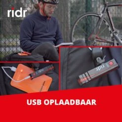 RIDR Achterlicht Fiets - USB Oplaadbaar LED - Fietsverlichting Met Laser - Waterdicht -Fietsenreeksen Winkel 1200x1200 656