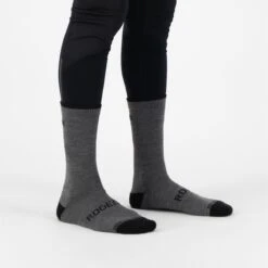 Rogelli Wintersok Merino Wool 2-pack - Grijs & Zwart - Maat 44-47 -Fietsenreeksen Winkel 1200x1200 816