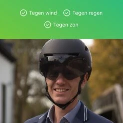 GOOFF® PILOT 3 In 1 Snorscooterhelm Met Afneembaar Vizier - Matzwart - Lichtgewicht Snorfiets Helm - NTA Gecertificeerd Speed Pedelec Helm - Geschikt Voor Blauw Kenteken Snorscooter En Snorfiets - Maat XL - Voor Vrouwen En Mannen -Fietsenreeksen Winkel 1200x1200 825