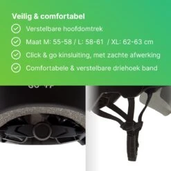 GOOFF® PILOT 3 In 1 Snorscooterhelm Met Afneembaar Vizier - Matzwart - Lichtgewicht Snorfiets Helm - NTA Gecertificeerd Speed Pedelec Helm - Geschikt Voor Blauw Kenteken Snorscooter En Snorfiets - Maat XL - Voor Vrouwen En Mannen -Fietsenreeksen Winkel 1200x1200 827