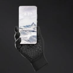 Merkloos Tech Fleece Handschoenen - Zwart - Maat M -Fietsenreeksen Winkel 1200x1200 927