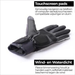 BBB Cycling ColdShield Fietshandschoenen Winter - Fiets Handschoenen Touchscreen - 0-10 ℃ - Winddicht - Zwart - Maat M -Fietsenreeksen Winkel 1200x1200 964