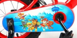 Volare Paw Patrol Kinderfiets - Jongens - 12 Inch - Rood/Blauw -Fietsenreeksen Winkel 1200x600