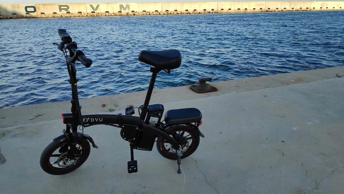 F-Wheel DYU A5 - Elektrische Vouwfiets - E Bike - 14 Inch - 7.5 Ah - 25km/u - Zwart 19 F-Wheel DYU A5 - Elektrische Vouwfiets - E Bike - 14 Inch - 7.5 Ah - 25km/u - Zwart - Afbeelding 17