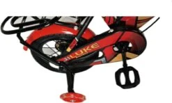 Kinderfiets - 12 Inch Kinderfiets -vanaf 2-4 Jaar Jongens En Meisjes Fietsen - Terugtrap -Rem -Stabilisatoren（2 Zijwieltjes）- Mandje - Achterbank - Rood -Fietsenreeksen Winkel 1200x717 3