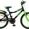 Amigo Wild - Mountainbike 20 Inch - Voor Jongens En Meisjes - Zwart/Groen