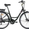 Red6 Elektrische Fiets Brooklyn - E-bike Fiets - 40-65KM | 28 Inch | 250W Motor | Zwart -Fietsenreeksen Winkel 1200x770