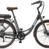 Elektrische Stadsfiets 26 '' (F264) - Stalen Frame - 6 Versnellingen Shimano - Schijfremmen - 10 Ah - Grijs 2 Elektrische Stadsfiets 26 '' (F264) - Stalen Frame - 6 Versnellingen Shimano - Schijfremmen - 10 Ah - Grijs -Fietsenreeksen Winkel 1200x776 1