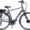 Amigo E-Vibe D1 - Elektrische Stadsfiets Voor Heren - Met 7 Versnellingen - Matgrijs -Fietsenreeksen Winkel 1200x787