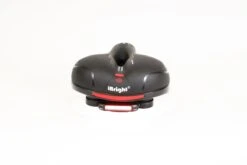 IBright Gel Fietszadel Met LED Oplaadbare Achterlicht - USB Oplaadbaar - Fietsverlichting Met 6 Functie's - Dames / Heren - Waterdicht - Gratis Zadelstrop - USB Oplaadkabel - Zwart -Fietsenreeksen Winkel 1200x800 366