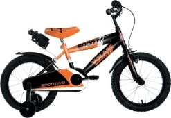 Volare Sportivo Kinderfiets - Jongens - 14 Inch - Neon Oranje/Zwart - 95% Afgemonteerd -Fietsenreeksen Winkel 1200x826 5