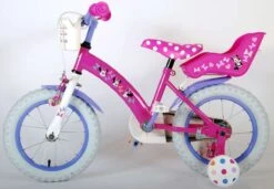 Volare Disney Minnie Cutest Ever! - Kinderfiets - Meisjes - 14 Inch - Roze -Fietsenreeksen Winkel 1200x830 3