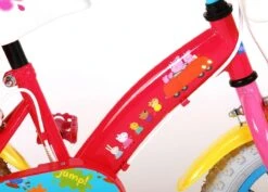 Volare Peppa Pig Kinderfiets - Meisjes - 12 Inch - Roze - 2 Handremmen -Fietsenreeksen Winkel 1200x858 4