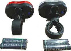 DULA Fietslamp Set Wit - Rood - Fietslampjes - Fietsverlichting - Voor En Achter - 1 Set -Fietsenreeksen Winkel 1200x858 6