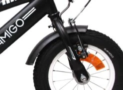 Amigo BMX Fun Jongensfiets - Kinderfiets 12 Inch - Matzwart -Fietsenreeksen Winkel 1200x873 5