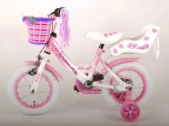 Volare Rose Kinderfiets - 12 Inch - Meisjes - Roze/wit - 95% Afgemonteerd -Fietsenreeksen Winkel 1200x895 2